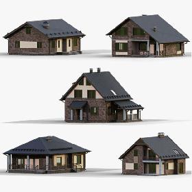 3D model GameReady House Collection 2